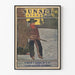 Vintage Sunset Magazine Poster November - Thanksgiving Special