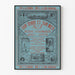 Vintage Poster On Land and On Sea - Weekly Journal of Travels and Adventures
