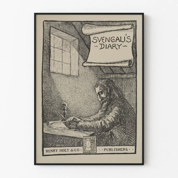 Vintage Poster Svengali's Diary - Artistic Wall Decoration Artem Legrand