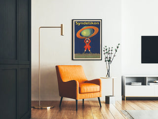 Vintage poster Syndetikon All-Purpose Glue with Iron