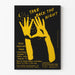 Decorative Poster Take Back The Night - Poster Against Violence