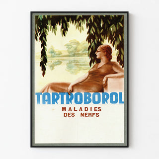 Vintage Poster Tartroborol Nerve Disorders