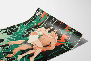 Vintage Tarzan poster featuring Johnny Weissmüller