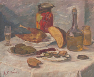 Still life at the banquet - Stefan Polkorb — artwork view