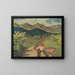 Retour - Stefan Polkorb — framed artwork on a wall
