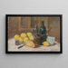 Still life with lemons - Stefan Polkorb — framed artwork on a wall