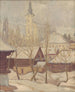 Winter motif painting by Hepa - Stefan Polkorb — artwork view
