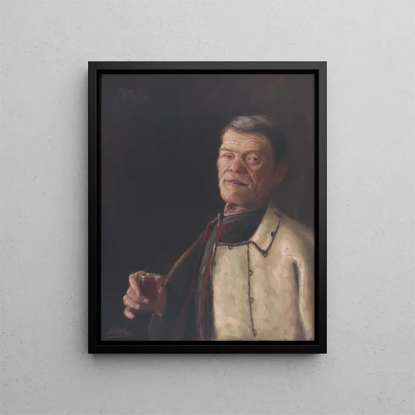 Acclamations - Stefan Straka — framed artwork on a wall