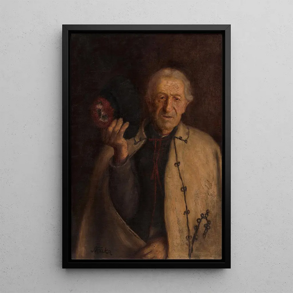 Salutation - Stefan Straka — framed artwork on a wall