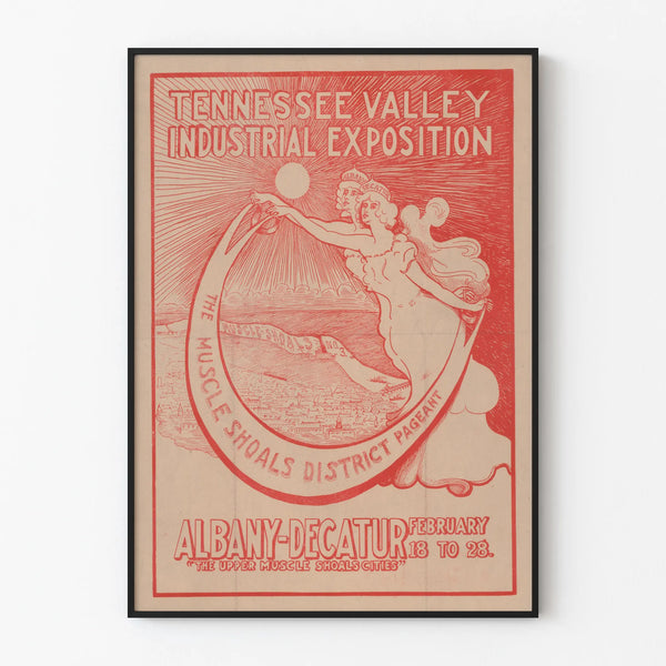 Vintage Poster for the Tennessee Valley Industrial Exhibition