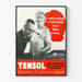 Vintage medical poster Tensol Female Hypertension