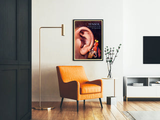 Vintage advertising poster Tensol - Tinnitus in Hypertensive Patients
