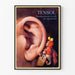 Vintage advertising poster Tensol - Tinnitus in Hypertensive Patients
