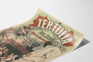 Vintage Poster Tertulia Café-Show Rue Rochechouart