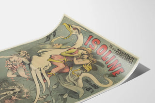 Vintage poster Isoline Renaissance Theatre