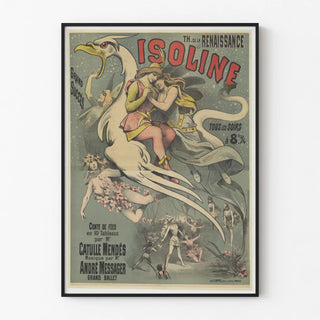 Vintage poster Isoline Renaissance Theatre
