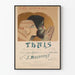 Vintage poster of the lyric comedy Thaïs by J. Massenet