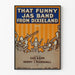Vintage poster That Funny Jas Band from Dixieland