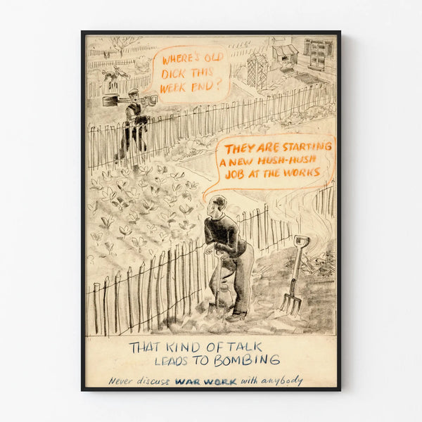 War Secrets Prevention Poster