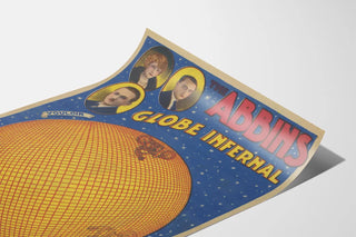 Vintage Poster The Abbins Globe Infernal Moto Monet & Coyon