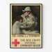 Vintage Poster Red Cross Community Health