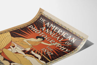 Vintage poster The American Annual of Photography 1897