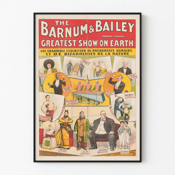 Vintage Poster Barnum & Bailey Greatest Show on Earth