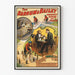 Vintage Poster The Barnum & Bailey with Chimpanzee Charles 1st