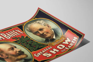 Vintage Poster The Barnum Bailey Greatest Show on Earth — artwork view