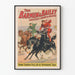 Vintage Barnum & Bailey Poster Roman Horseback Race