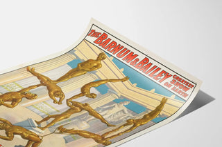 Decorative poster Barnum & Bailey The Apollo Trio