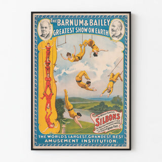 Vintage Poster Barnum & Bailey Greatest Show on Earth