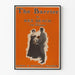 Vintage poster The Barrier by Rex Beach