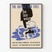 Vintage poster 'The Battle for Fuel' - Water and energy conservation