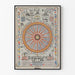 The Bible Wheel Poster for a maritime and spiritual wall decoration