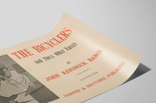 Vintage Poster The Bicyclers by John Kendrick Bangs — artwork view