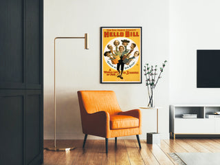 Vintage theater comedy poster Hello Bill