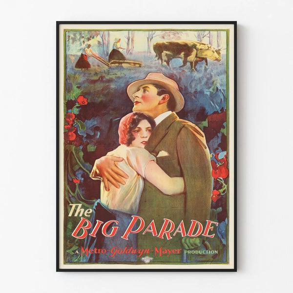 Vintage Poster The Big Parade - Retro Wall Decoration