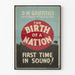 Vintage poster The Birth of a Nation by D.W. Griffith