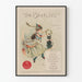Vintage poster The Black Cat - October 1895 illustration