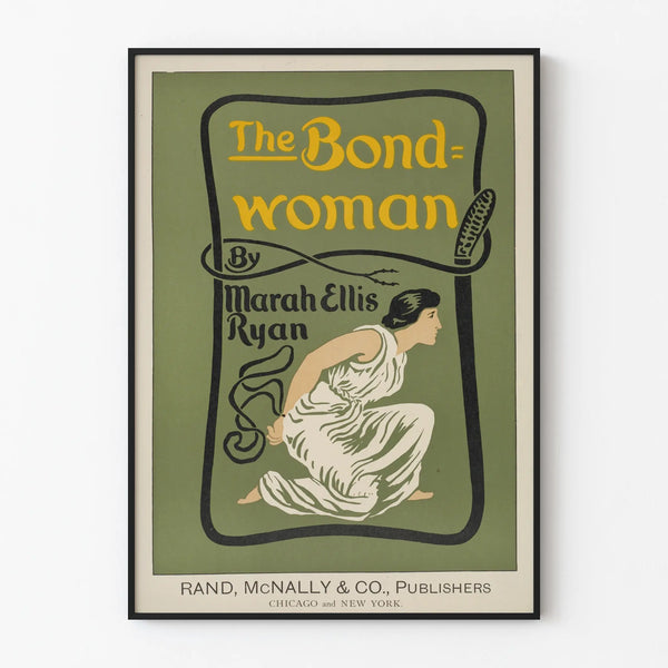 Vintage decorative poster The Bond Woman by Marah Ellis Ryan