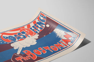 Vintage Poster Our Coast Defence - The Bostonian — artwork view