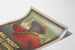 Vintage poster of Bill Pickett The Bull-Dogger
