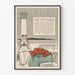 Vintage poster The Century for September with Art Nouveau illustration