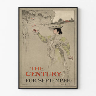 Vintage The Century Poster for September