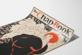 Vintage poster The Chap-Book elegant graphic design