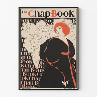 Vintage poster The Chap-Book elegant graphic design