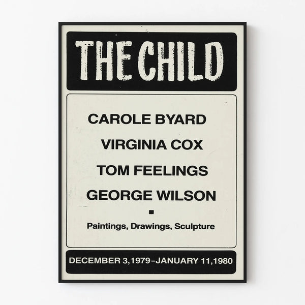 Exhibition Poster The Child - Paintings, Drawings, Sculpture