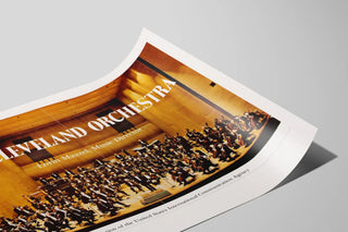 Poster of The Cleveland Orchestra with Lorin Maazel — artwork view