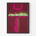 Contemporary Dance Art Poster Modern Design